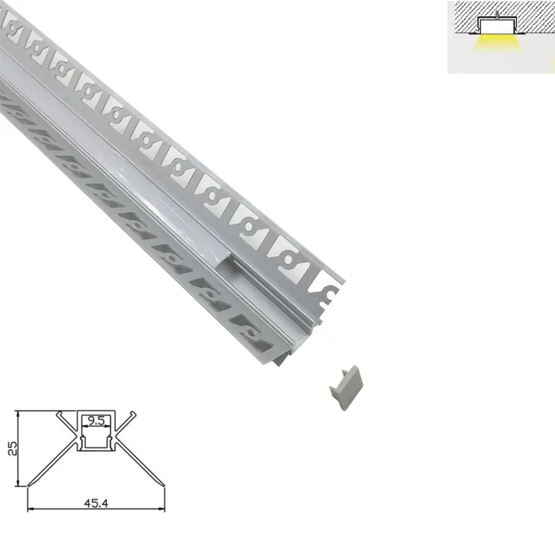 石膏天井用LEDプロファイル SC4525