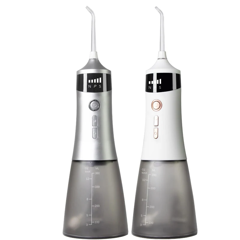 LP251 Cordless Portable UVC Oral Irrigator - 380 ml tank, UV-C jet tip sterilisation and a 40-day bat