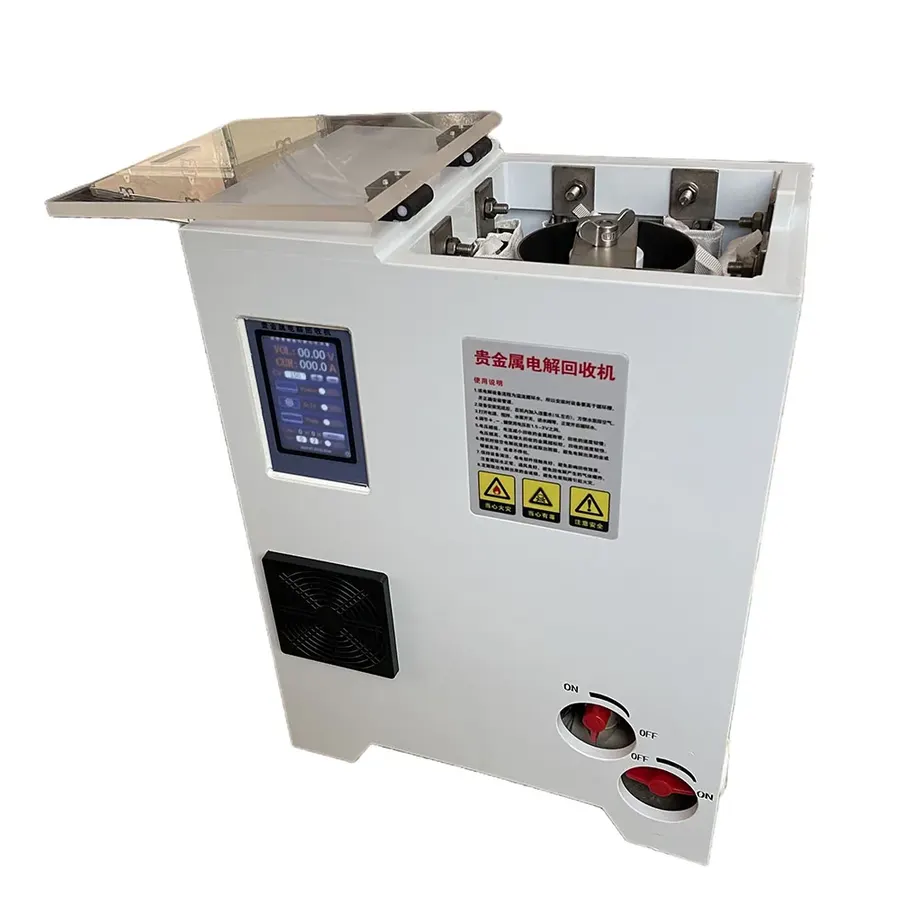 Silver Electrolysis Refining Machine 3kg Per 24h