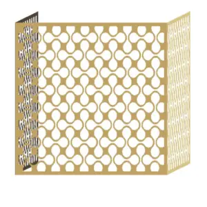 Aluminum air conditioner protection cover