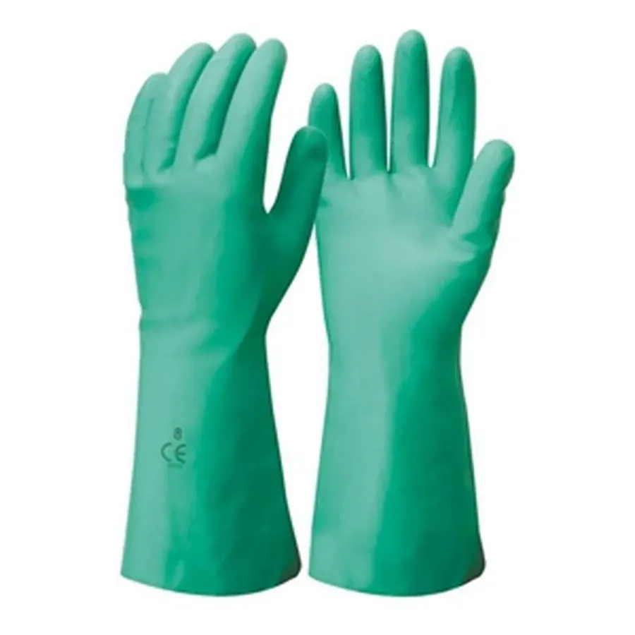 Flocklined Nitrile Gloves