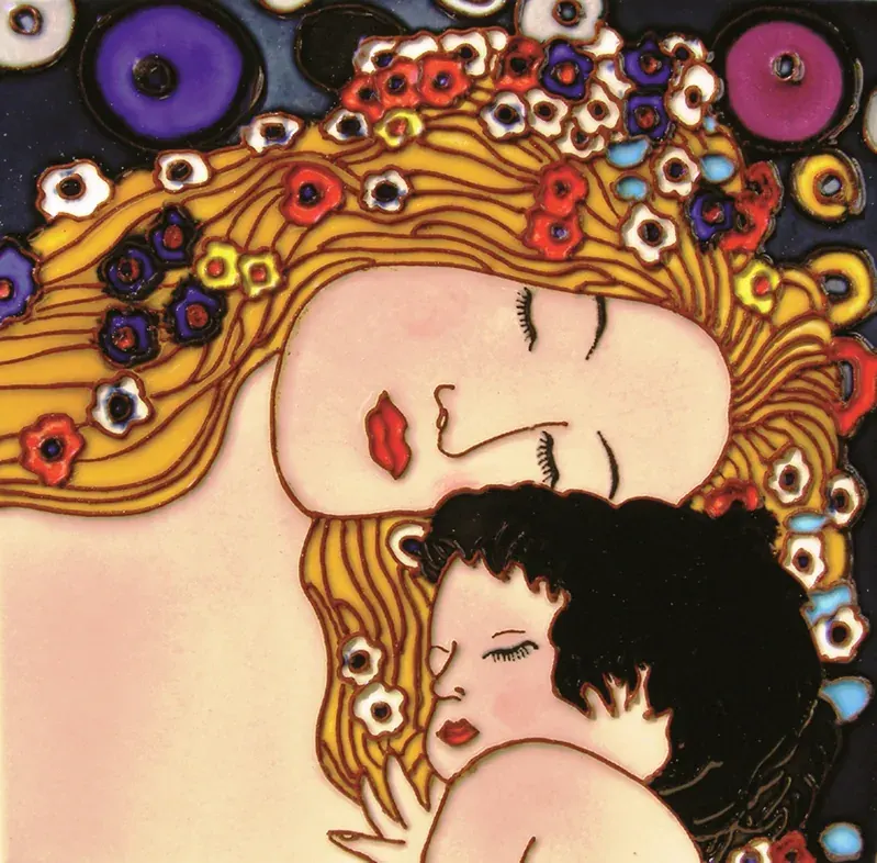 Art Hand Painted Ceramic Tile
