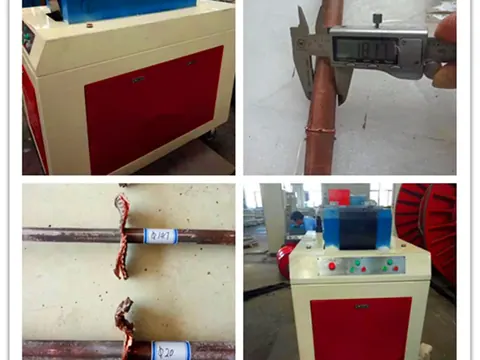 Cold welded copper and aluminium conductor joints
