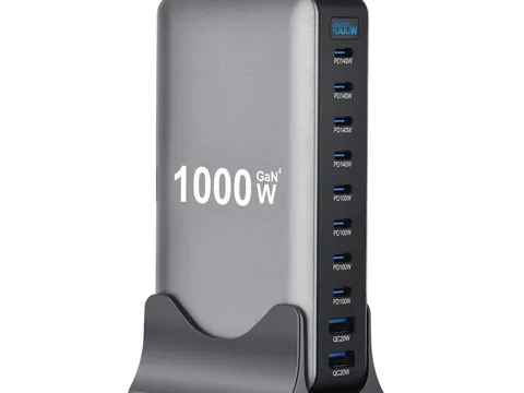 LEVA LW1000 1000W GaN desktop charger