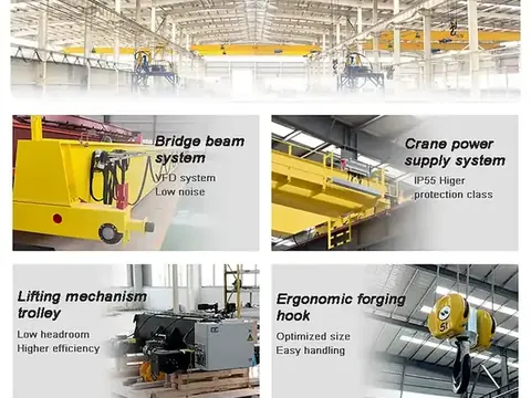 Overhead Bridge Cranes supplied by Sinomac Industrial