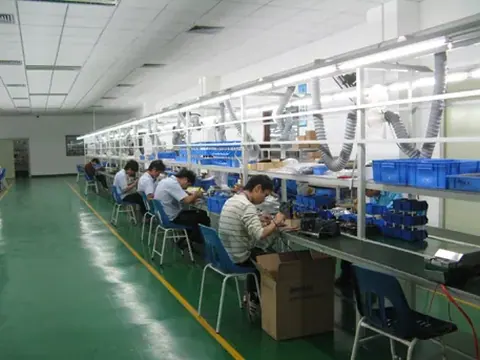 Assembly line at the Kingland factory