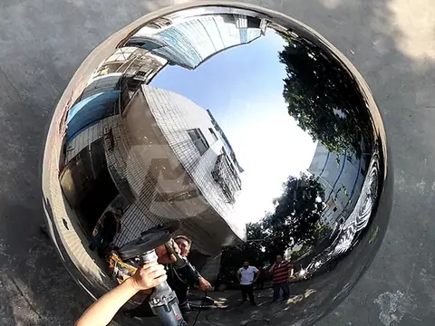 Large Stainless Steel Spheres