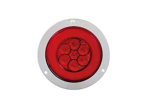 4 Inch Round LED Stop Turn Tail Lights