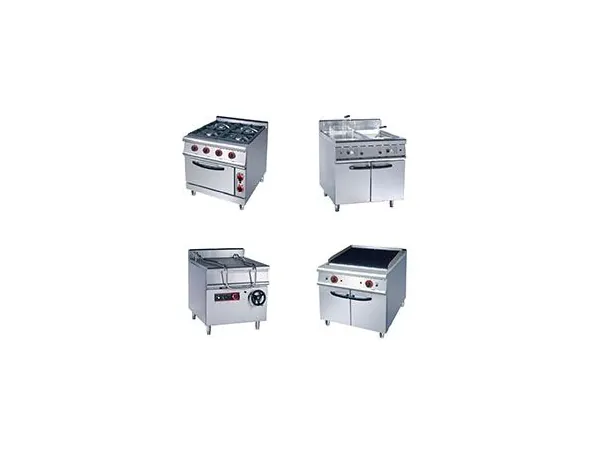 Commercial cooking equipment: gas ranges, griddles and chargrills — A-COOKER