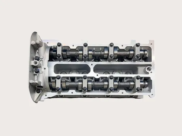 Cylinder head product at Nanjing Woda Auto Technology Co., Ltd., showcasing high-quality engineering for automotive engines.