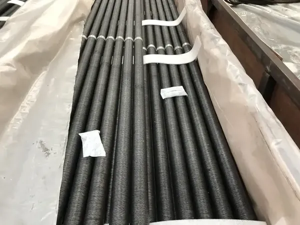 Mechanically bonded finned tubes produced on the Fanbang fin lines — FB Material