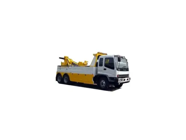 10 wheel ISUZU FVZ 25 ton heavy duty rotator wrecker tow truck