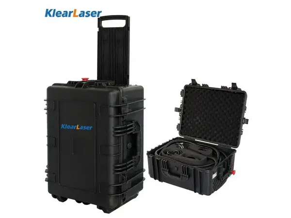 Suitcase Laser Cleaning Machine — KlearLaser