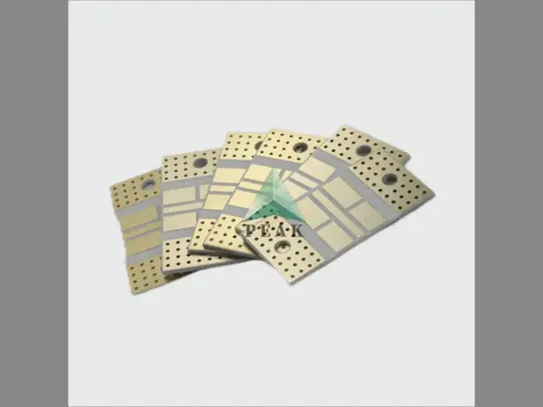1.6mm Thickness Double-Side Laser Cutting ENIG 1u Ceramic-Based PCB Board — Shenzhen PEAK Technology