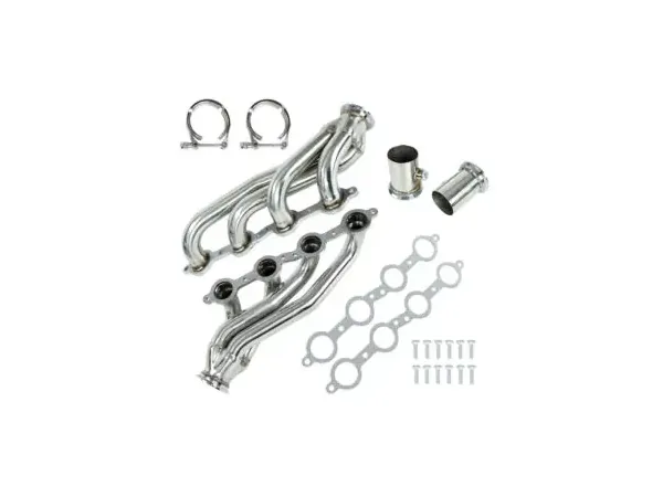 EXHAUST HEADER MANIFOLD Truck Headers For 60-86 C-10 LS Chevy GMC LS1 LS2 LS3 LS6 LS9 (Con — Speed Racing Turbo