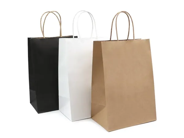 Custom kraft paper shopping bags by Tigeriver