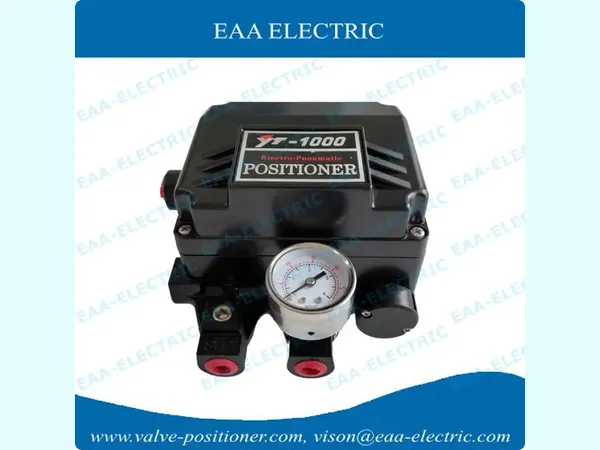 YT1000L Electro Pneumatic Valve Positioner-Black
