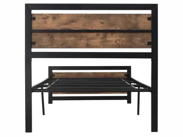 Wholesale Modern Hotel School Single Metal Bed Frame of Bedroom Cheap Metal Bed Deck Frame — Wanhao Industry Co., Limited