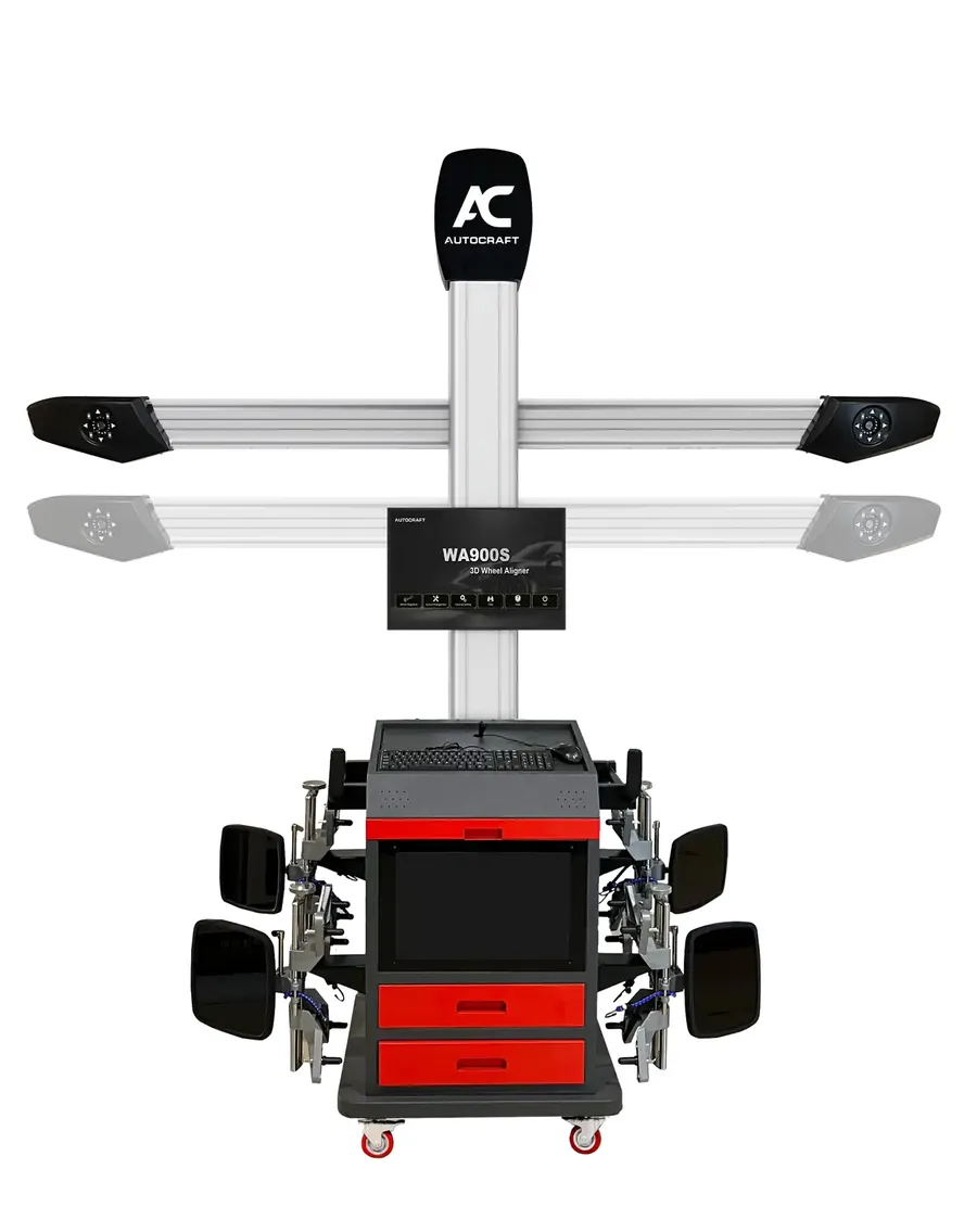 3D Wheel Aligner with Automatic Tracking System