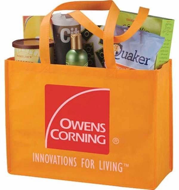Large Laminated Non Woven Shopper With Brand Panel