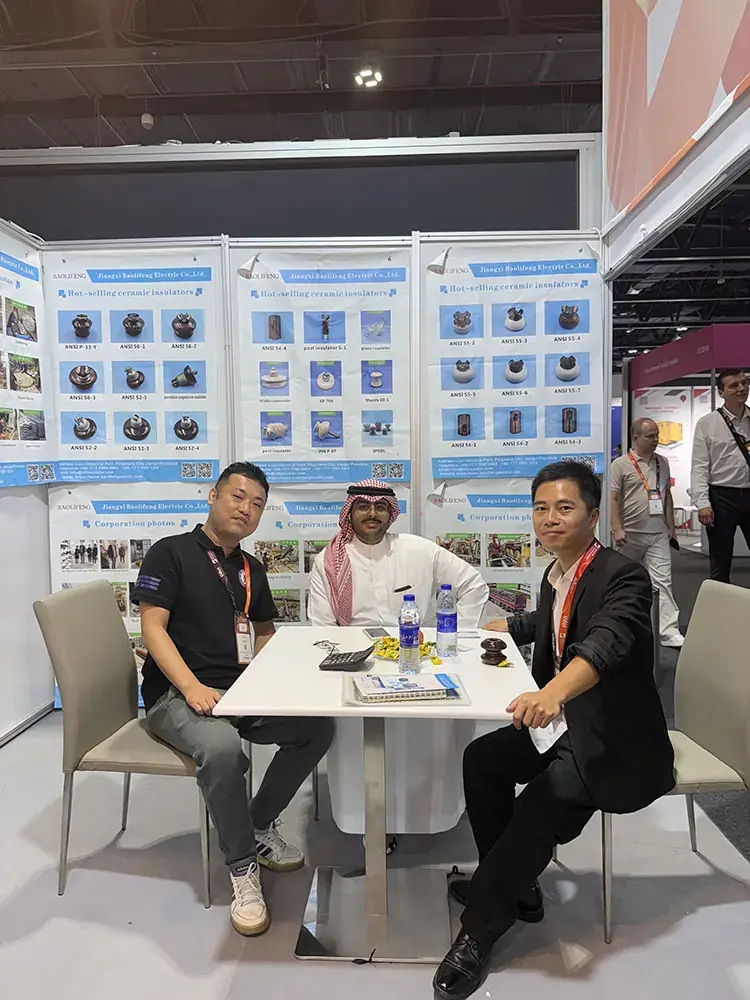 Baolifeng team meeting buyers at Middle East Energy 2026