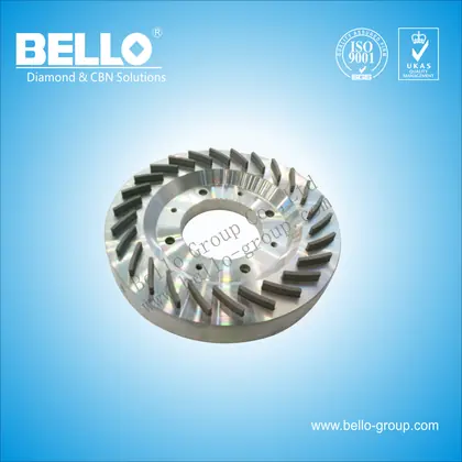 LED Back-side Diamond Grinding Wheel