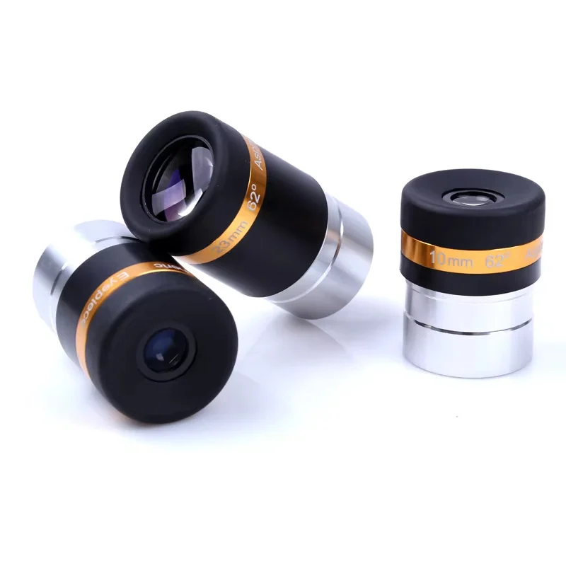 1.25'' 4mm 10mm 23mm 62 Degrees Astronomical Telescope Eyepiece