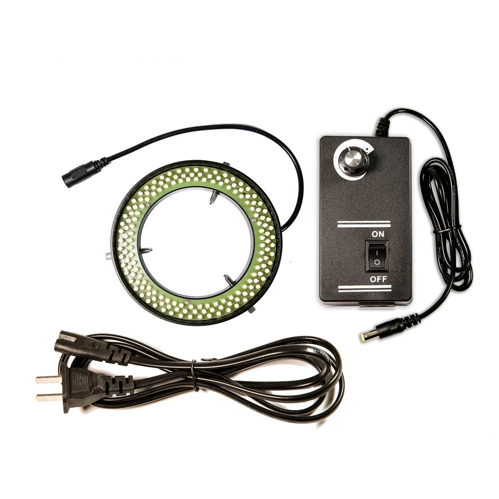 156 Adjustable LED Ring Light Stereo Microscope AM-156-81