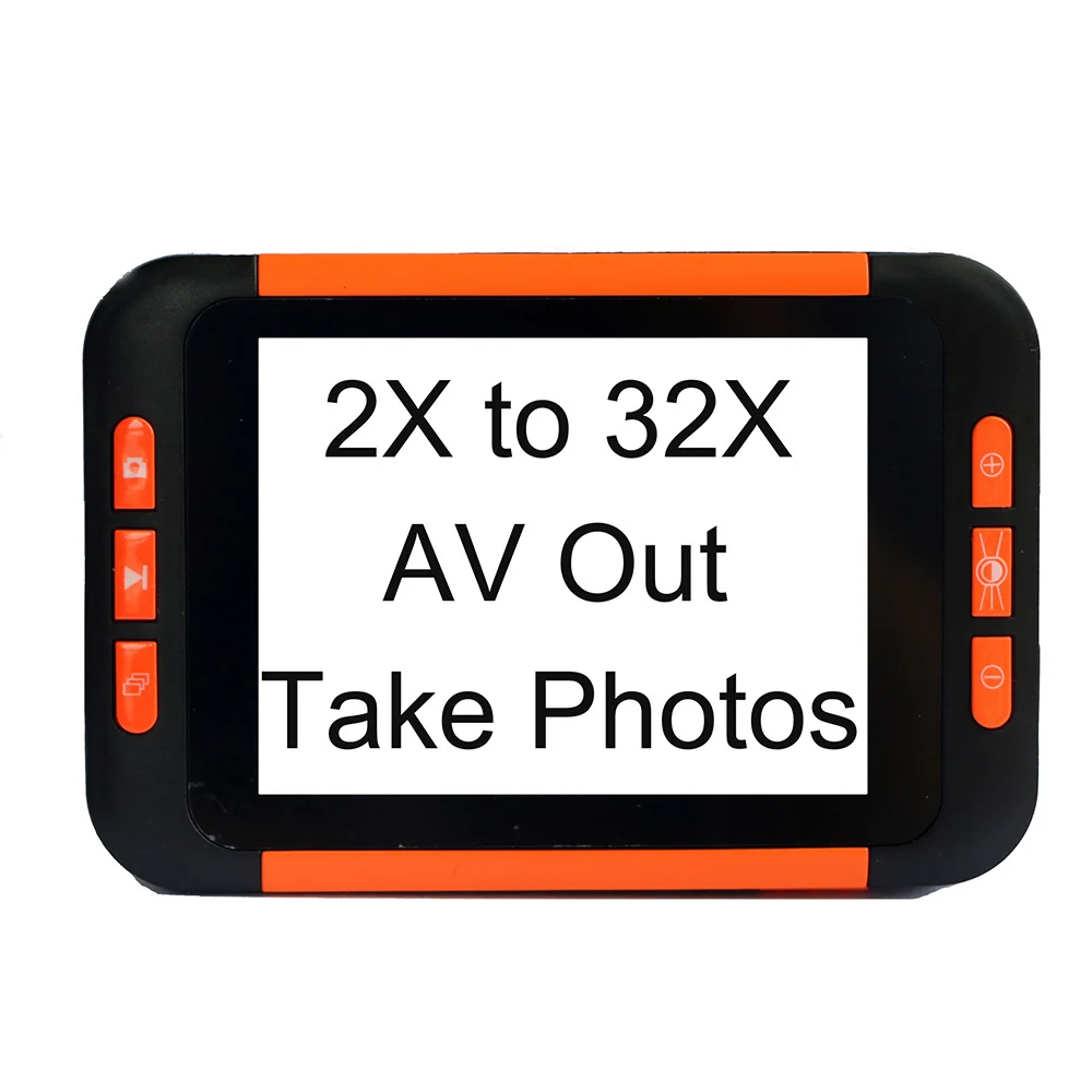 3.5 Inch 2x-32x LCD Electronic Vision Aid Multiple Modes