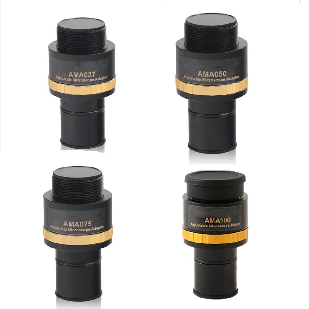 AMA 23.2mm Eyepiece to Adjustable Microscope Eyepiece Adapter