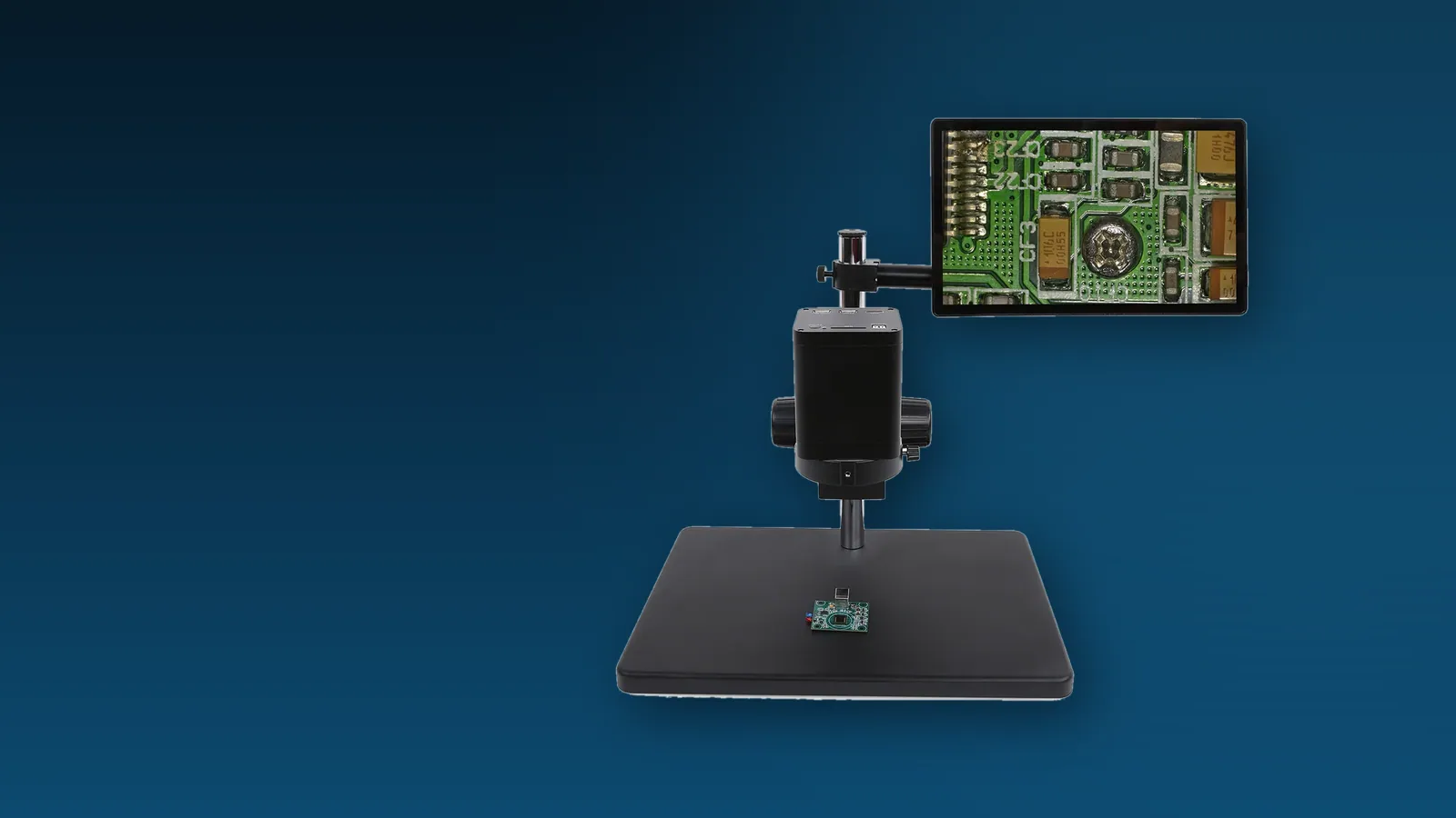 Microscópio digital com tela integrada da gama digital de vídeo AMADA