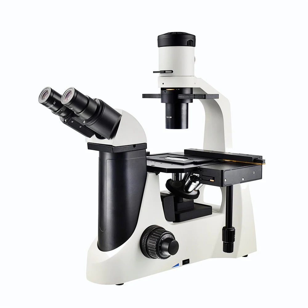 XIB100 Inverted Lab Biological Microscope for Laboratory and Clinical