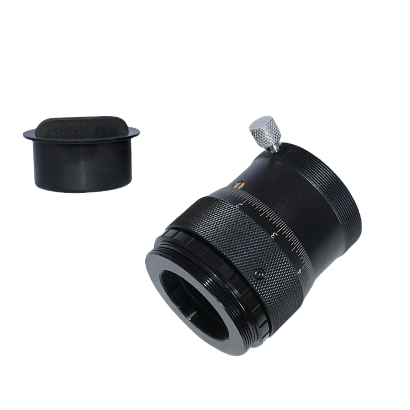 K005 Double Spiral Focusing Seat External T-mount Ring for Telescope