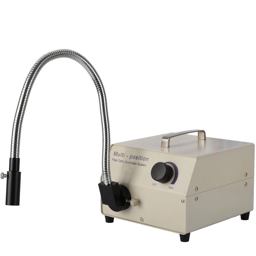 150W Microscope Single Gooseneck Optics Fiber LG-150T