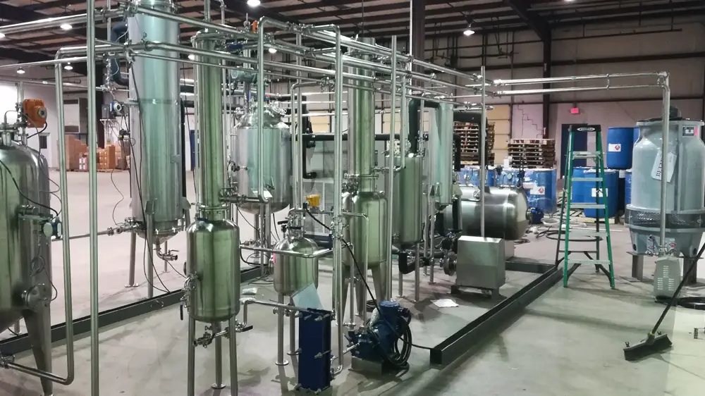 Sistema completo de invierno instalado en un servicio al cliente