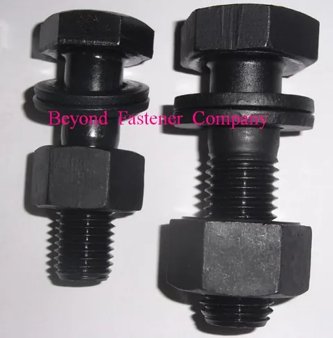 Black high tensile bolts
