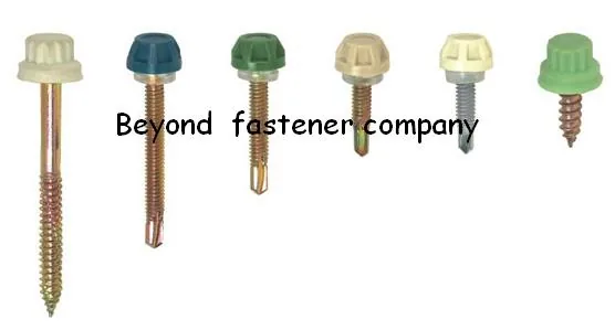 Nylon roofing screws