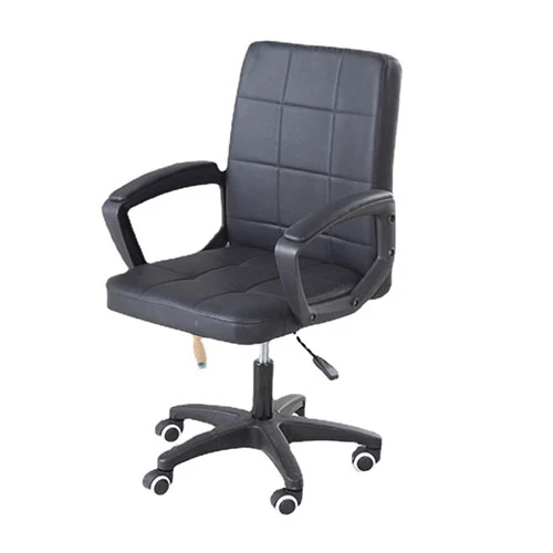 BW3036 mid back leather office swivel chair