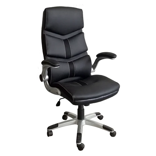 BW3536 leather ergonomic swivel chair with padded headrest
