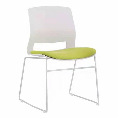 BW5010 stacking training chair with upholstered seat