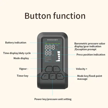 Oem Odm 2024 New Rechargeable Wireless Therapy Foot Calf Leg Air Compression Recovery Boots Recovery For Legs detail view 7