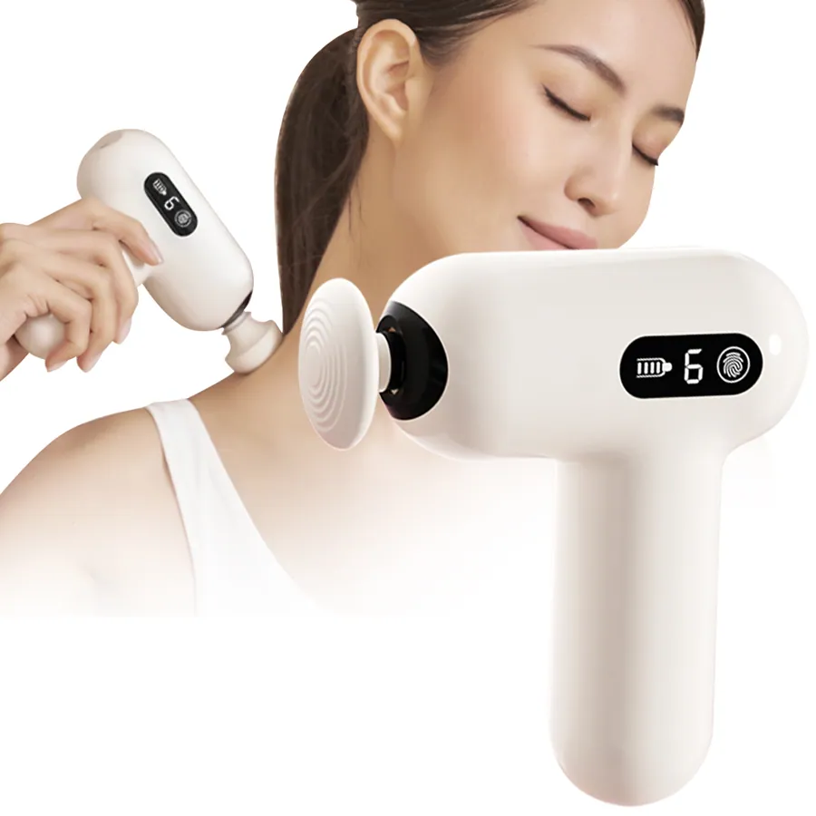 2024 Professional Deep Tissue Vibration Percussion Muscle Massage Gun manufactured by Bisd