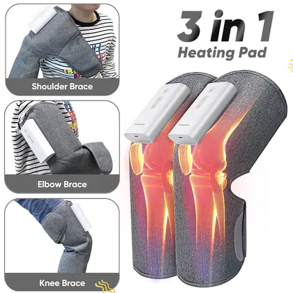 New Product Ideas 2024 Trends Household Shoulder And Elbow Legs Massage Hot Compress Electric Knee Massager With Heat Pads detail view 5