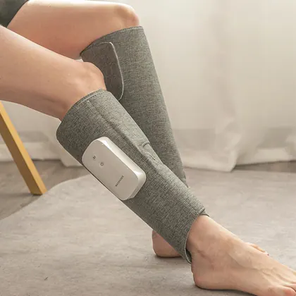 Airpressure leg massager with heating leg slimming and calf relax detail view 4