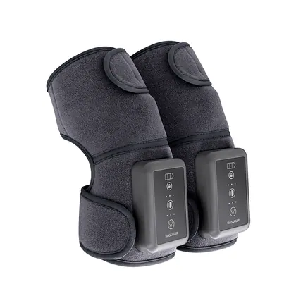 New 3-in-1 Shoulder Brace Wrap Massage Device Knees Machine Wholesale Old Citizens,Usb Electric Knee Thermal Massage Knee Pads detail view 4