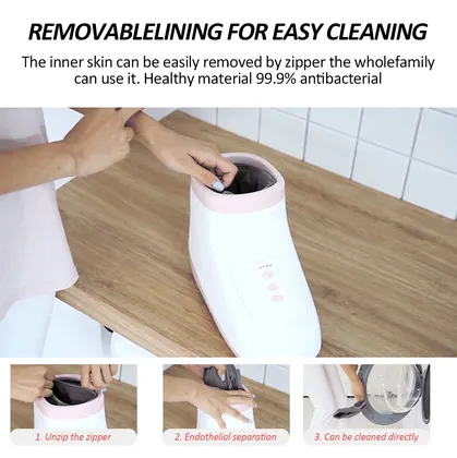 Newly Design Lightweight Appearance Shiatsu Deep Kneading Airbag Leg Foot Rest With Massager Machine Price detail view 9