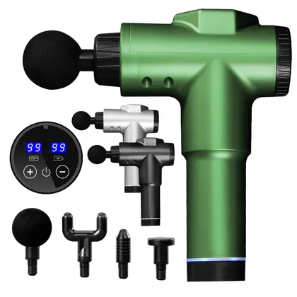 New High Quality Manufacturer Usb 99 Speed Handheld Professional Sports Electric Percussive Deep Tissue Muscle Massage Gun detail view 5
