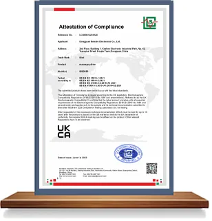 UKCA-Konformitätsbescheinigung von Dongguan Beiside Electronics Co., Ltd.