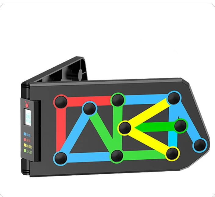 13 in 1 multifunction foldable electronic push up board system view