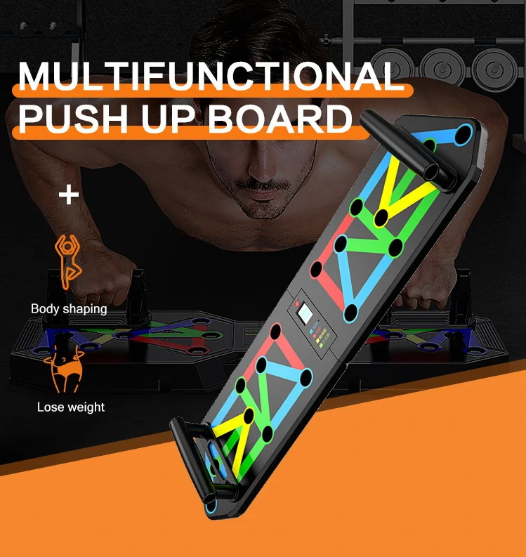 13 in 1 Multifunktions-faltbares elektronisches Push-up-Board-System